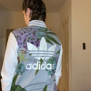 Adidas Floral Track Jacket